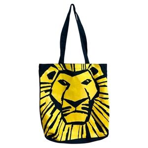Lion King on Broadway collectible over the shoulder tote bag
